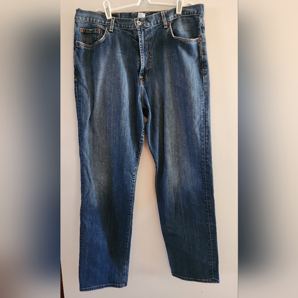 Vtg Lucky Brand Dungarees By Gene Montesano Men's 36x32 🇺🇸